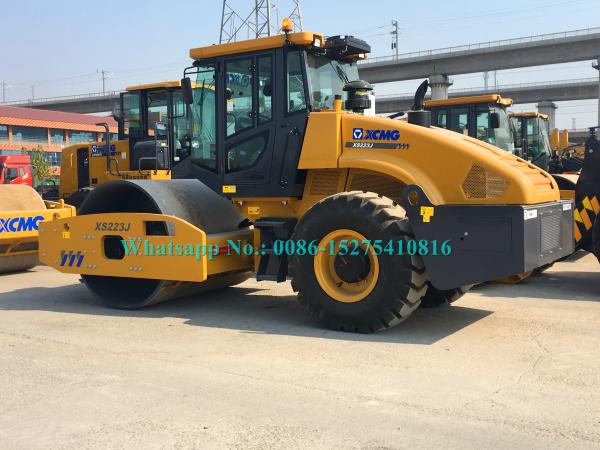Modelo de 22 toneladas do compressor S223J/XS223JE do rolo do cilindro da maquinaria de construção de estradas de XCMG único