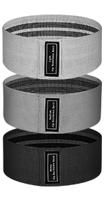 Resistance Bands, Exercise Workout Bands for Women and Men, 5 Set of Stretch Bands for Booty Legs, Pilates Flexbands