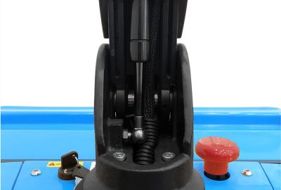 Paleta semi-elétrica auto-propulsado empilhador 4000mm altura de elevação carregamento portátil