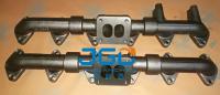 C9 E336D Manifold de escape do motor para 203-7775 2037775 Manifold de escape