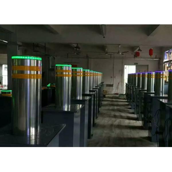 Automatic Hydraulic Bollard with 3s-6s Speed Adjustable Electronic Remote Control and SS304 Stainless Steel Construction