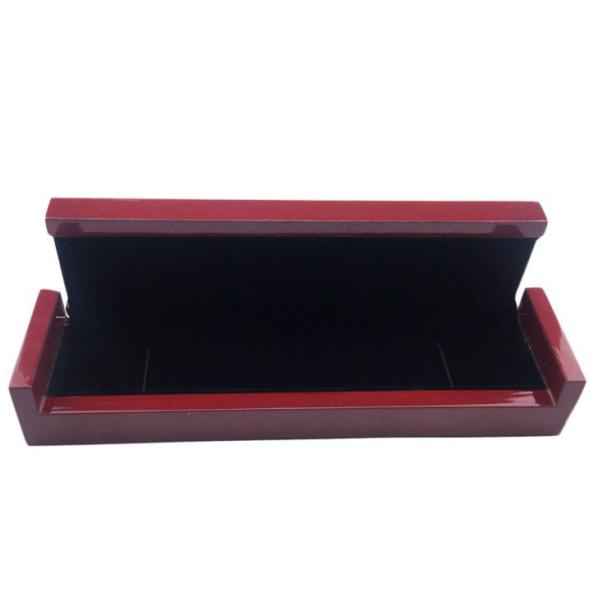 Custom Lacquered Wood Jewelry Box High Glossy Wooden Bracelet Box