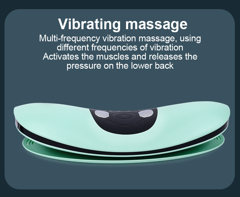 Heating Cervical and Lumbar Traction Machine Waist Lumbar Massager Tens Pulse Massager