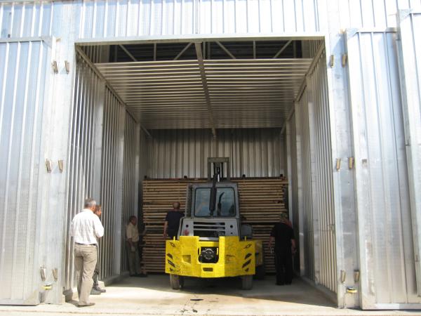 Kit de forno de secagem de madeira totalmente automático para secagem de madeira de madeira