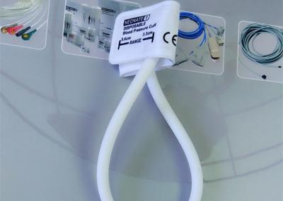 OEM 1 Neonate Disposable Non Invasive Blood Pressure Cuff Single Tube