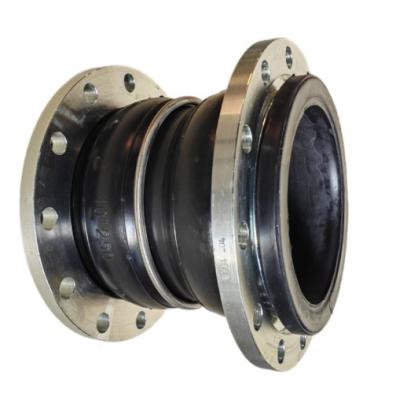 Detachable Flange Soft Connector Shock Absorber Rubber Expansion Joints Double Ball Bellow Flexible Connect