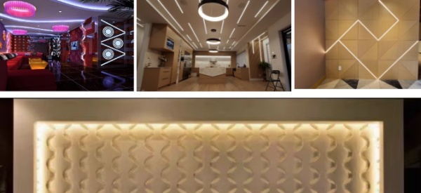 Smart LED Lighting Strip 180 LEDs/m High Density LED Strip for Modern Lighting