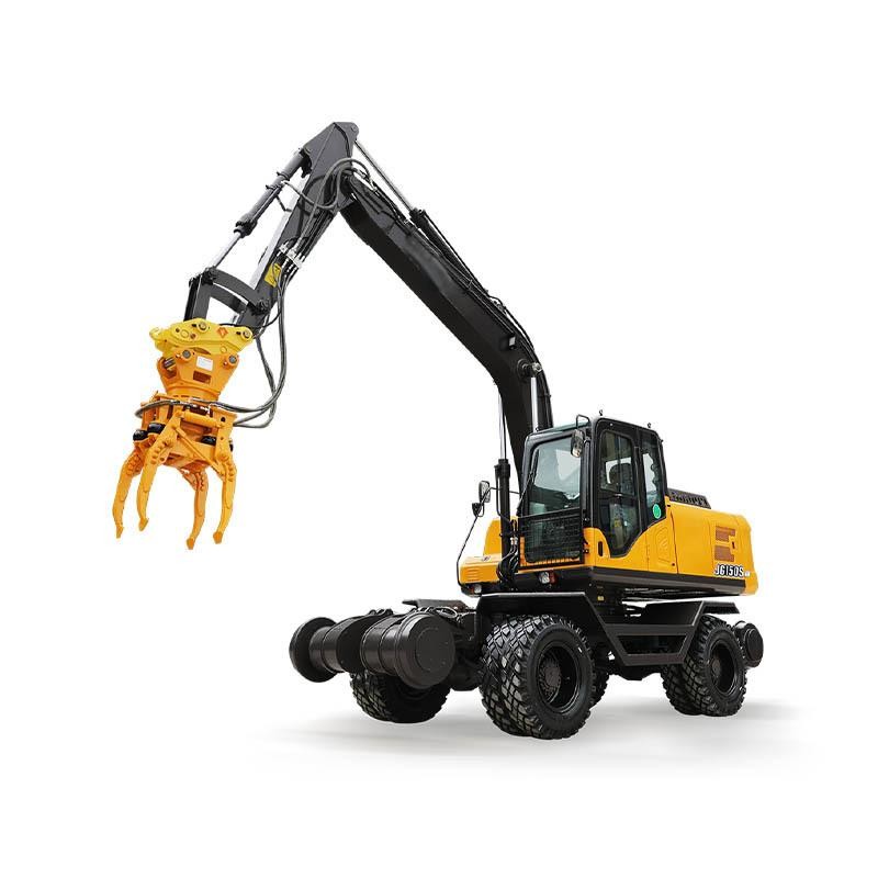 HTRR301 Двухцелевой подушечный переменчик Crawler железнодорожный экскаватор / железнодорожная строительная машина