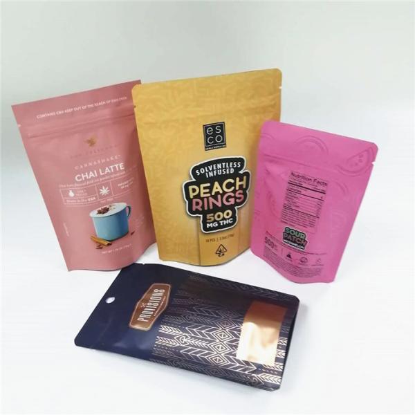 Мешок фольги саше цветка Ziplock для химического порошка планшетов