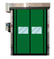 Résistance automatique en plastique 1.5mm à grande vitesse de vent de la porte 1176pa de tirette inoxydable