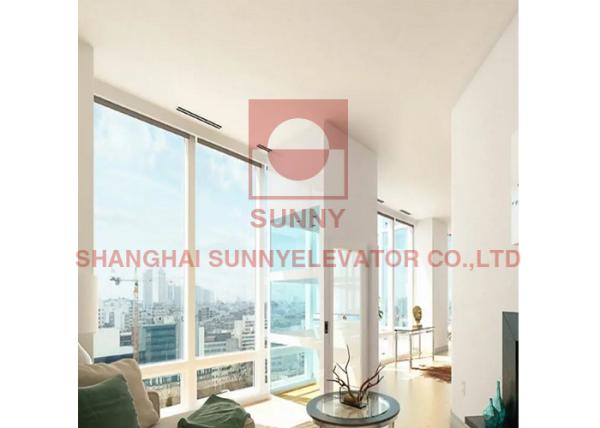 Semicircular Observation Three Sides Panoramic Elevator For hotels