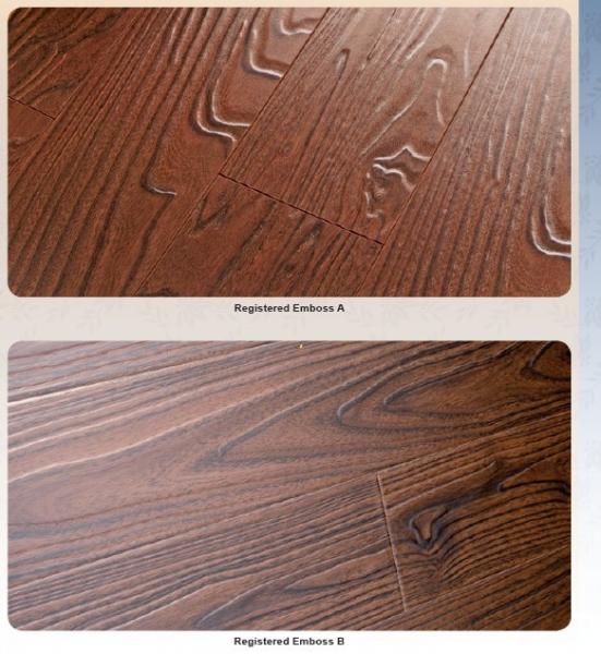 8mm 10mm 12mm AC4 HDF Embossed Surface Laminate Wood Floor with and German Technology