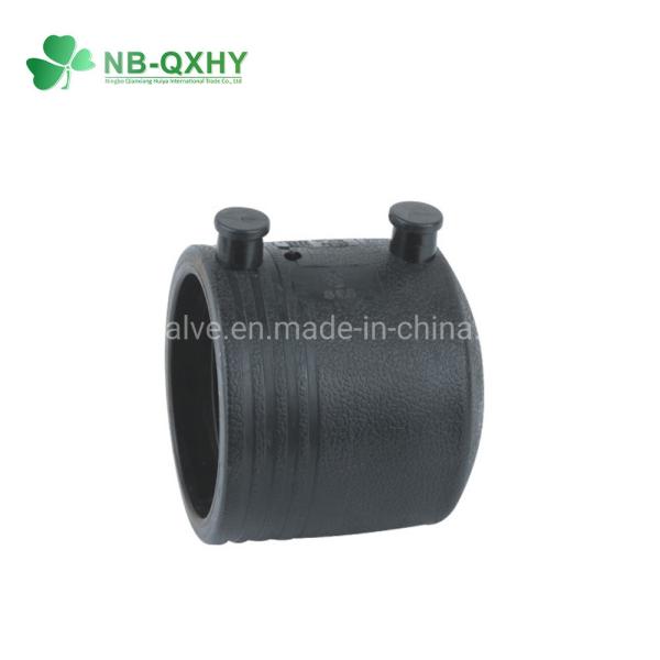 Round Head Code Black Electrofusion HDPE 90 Degree Elbow SDR11 for Plumbing Fittings