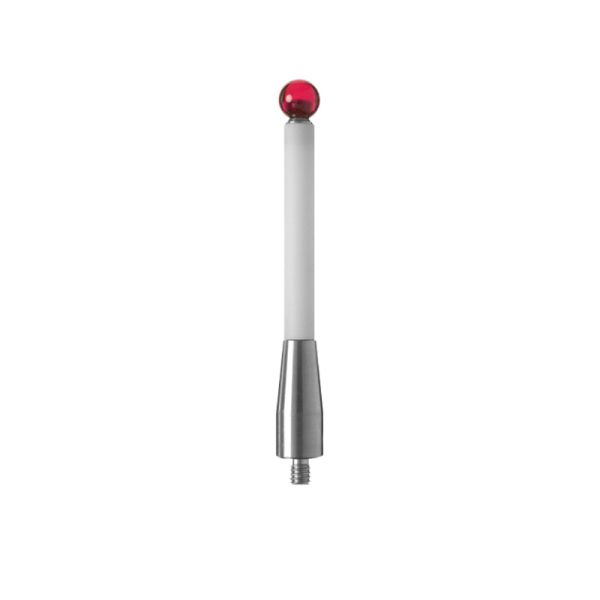 M4 Screw Ceramic Rod Stylus 6mm Ruby Head 3D Probe Edge Finder 50mm Replacement