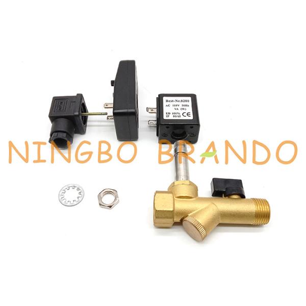 Дренажный клапан компрессора воздуха КОМБИНИРОВАННОГО стрейнера сетки синхронизированный автоматический