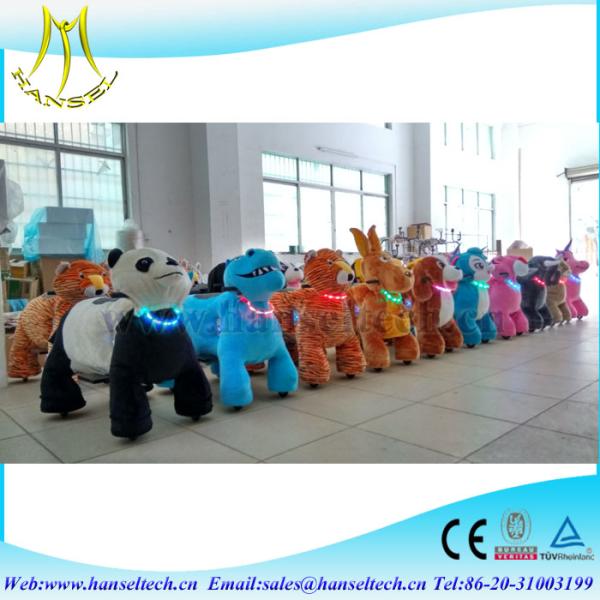 Hansel electric toy car rocking horse coin operated rocking machine kids play ground equipment kids park games