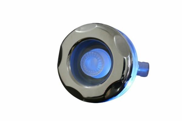 Clear Mini - Storm Directional 3 1/2 Hot Tub Jets With 6 - Spoke Stainless Steel​