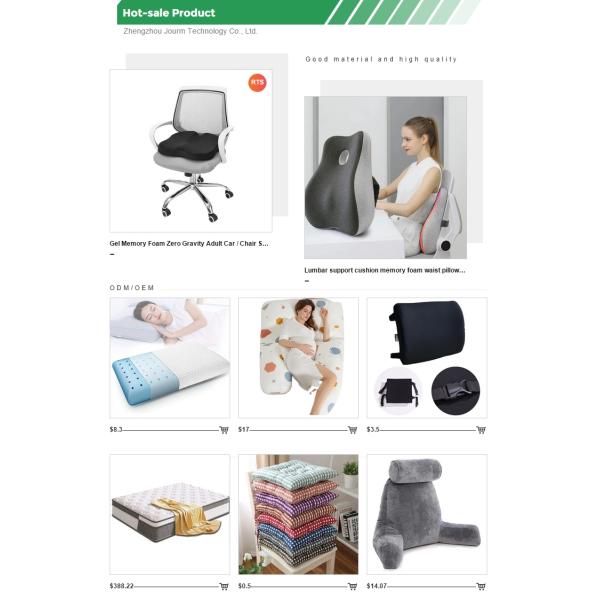 Memory Foam White Quilted Elastic Soft Living Room Mesh Pillow for Home Decor Sofa Cushion