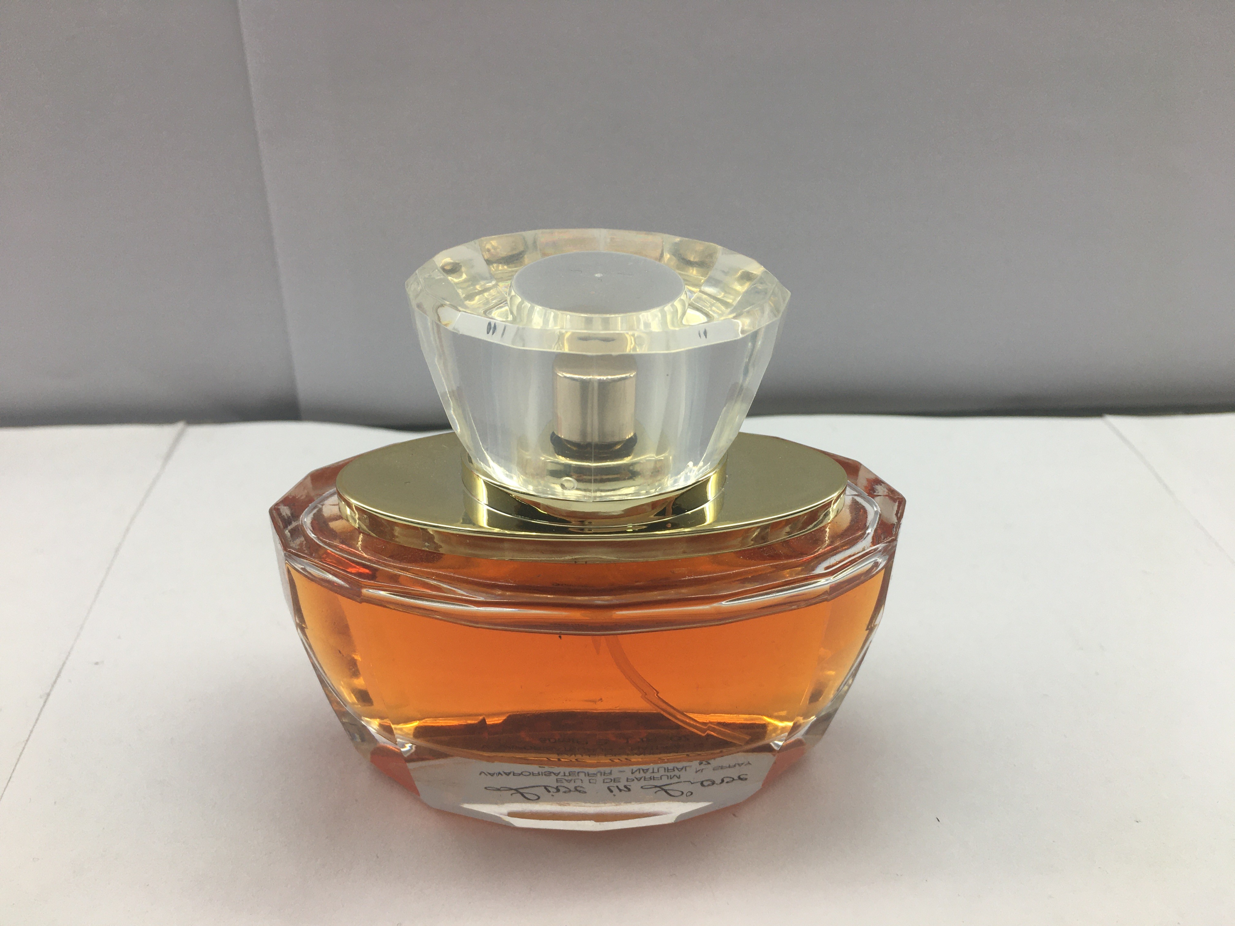 Флаконы духов Refillable вычуры 50ml стеклянные с плечом золота