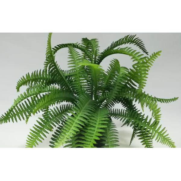 38cm Faux Tabletop Plant With 4 Inch Black Plastic Pot
