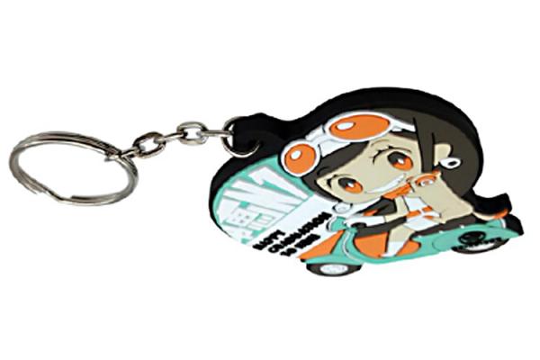 3D Soft Pvc Keychain Rubber Keyring Keychain Custom Key Chain PVC Rubber Keychain