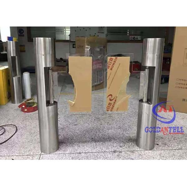 Stainless Steel Automated Gate System Fingerprint RS485 Communication Interface