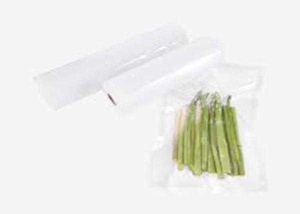 Clear  Food Vacuum Bags 12 Colors Printed Custom Rolls Puncture Prevention