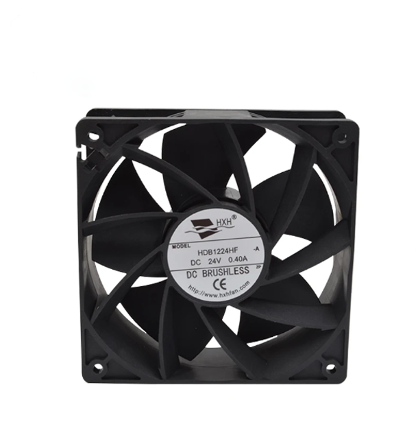 12038 DC Cooling Fan 120x120x38mm High CFM Dual Ball Bearing Axial Fan for Server Cabinet Inverter Mining Equipment