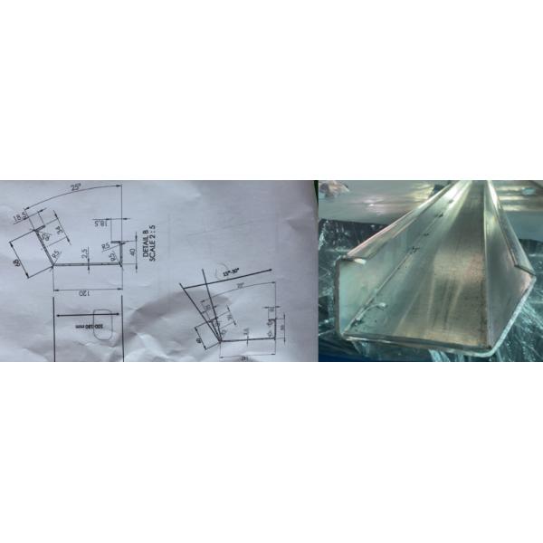 Purlin/Structural Steel Profile for Eave Struts making machine