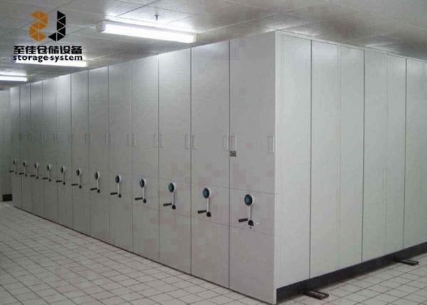 Revestimento em pó Sistemas móveis de prateleiras com fechadura de segurança