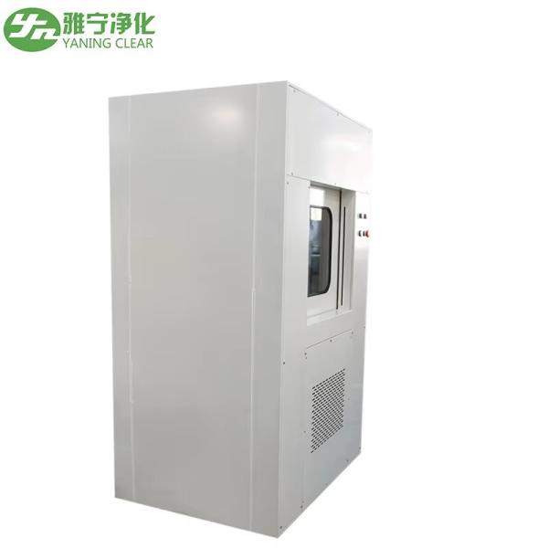 YANING 新しいステンレス鋼自動エアシャワーパスボックス高性能静的パスボックス