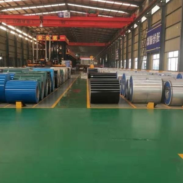 limpeza de auto de aço Prepainted azul da bobina do Galvalume de 610mm