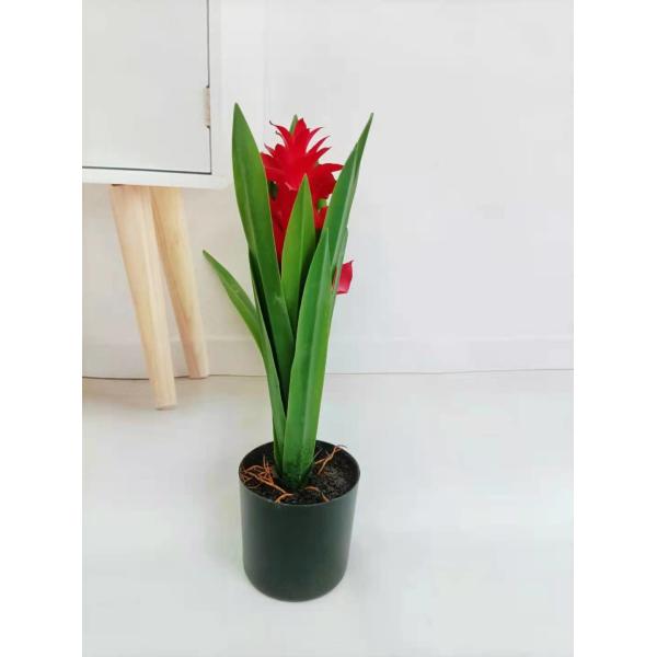 80cm Artificial Pineapple Plant Plastic Fruit Red Flowers Home Table Decoration
