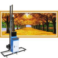 impressora a jato de tinta vertical Wireless Operation da parede de 110V 9600dpi 3D