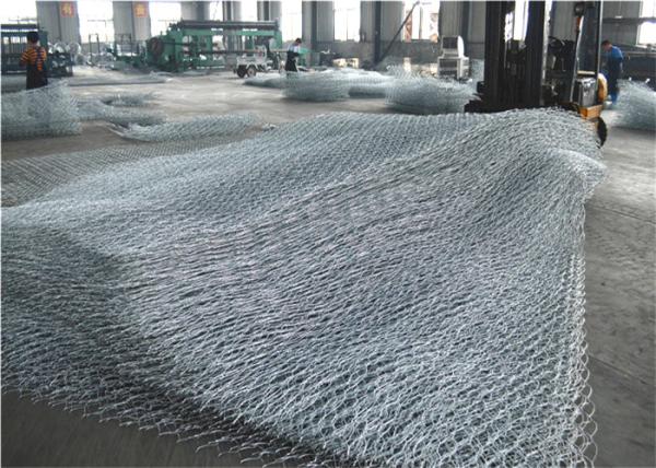 Galvanized Gabion Box 2.0-4.0mm Wire Hexagonal Mesh for Erosion Control