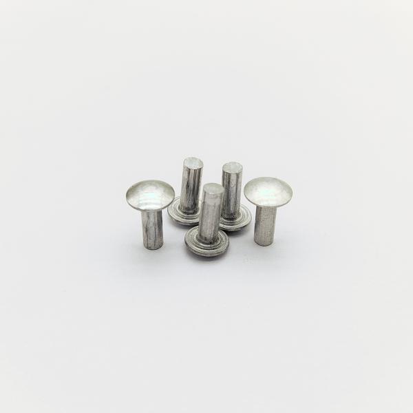 Rivets à tête bombée en aluminium massif, alliage 5056, finition anodisée