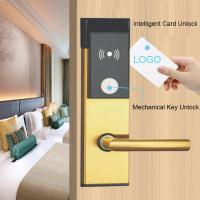 Système de serrure de porte intelligente en acier inoxydable Hôtel Serrures électroniques pour chambre d'hôtel