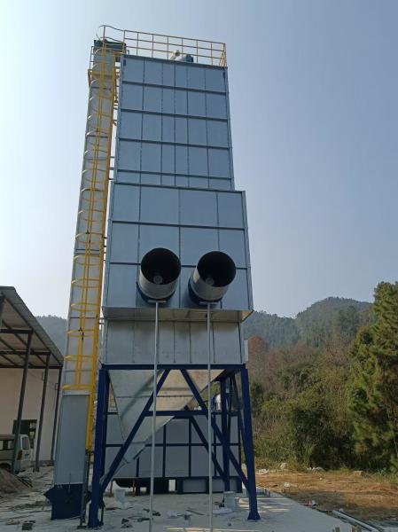 コンパクトな設計とモバイル互換性 小型穀物乾燥機 足跡