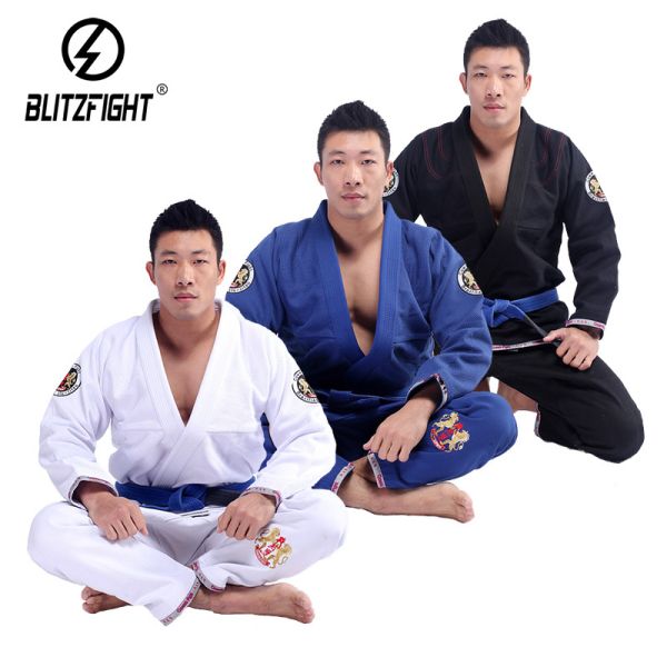 Broderie BJJ GI Uniforme de Compétition Jiu-Jitsu Brésilien Kimono