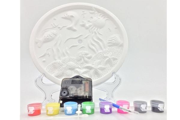 Funny Arts And Crafts Kits For Kids Craft Clock Mechanism with DIY Painting