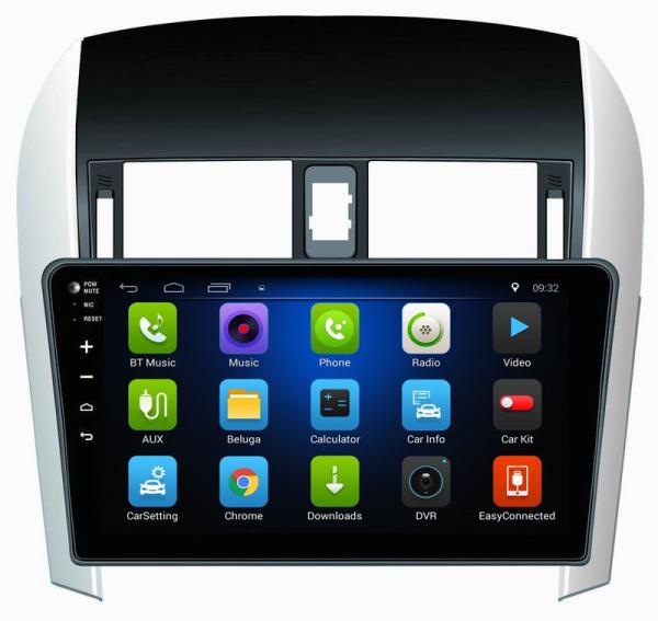 Ouchuangbo car radio gps navigation stereo for Toyota Corolla 2007-2011 with BT SWC USB reverse camera android 8.1