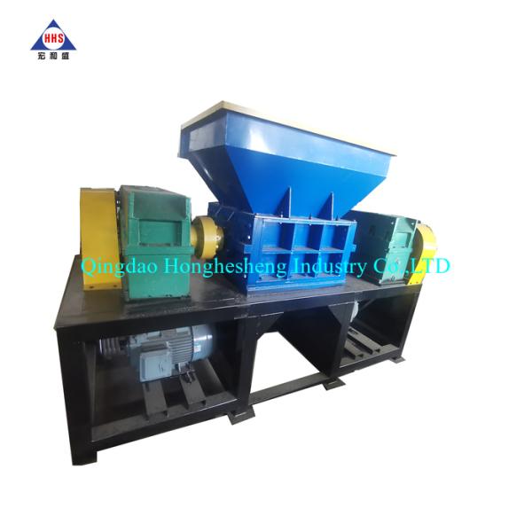 High Capacity Double Shaft Shredder Long Life Plastic Bottle Metal Shredder