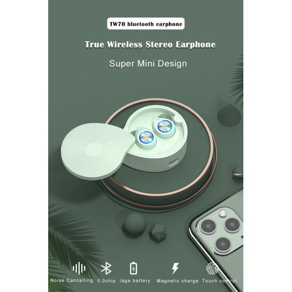 Стерео беспроводное Наушники набора микросхем магнитной обязанности TW70 JL истинный беспроводной