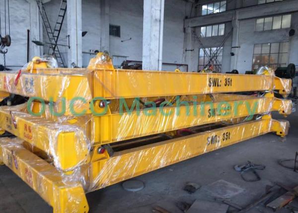 Port Container Lifting Spreader , 20ft 40ft Spreader Bar Lifting Equipment
