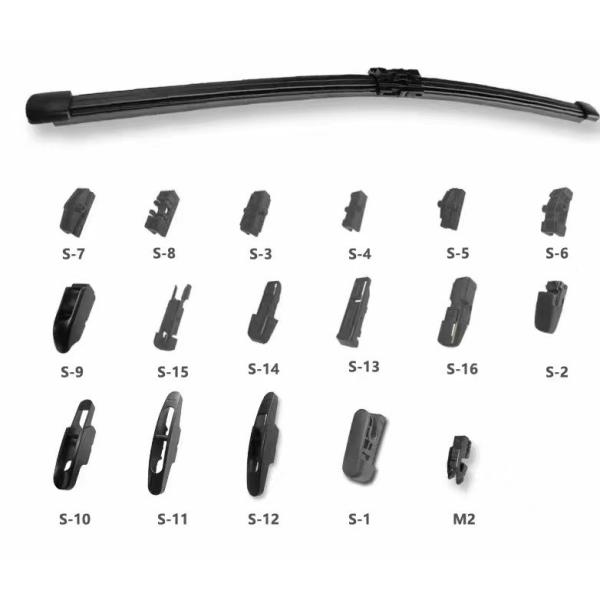 Long-lasting Auto Composite Wiper for Weather-resistant Durability and Flexibility