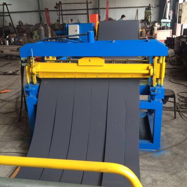 High Speed Steel Coil Slitting Machine for Recoiler ID:508-610mm, Coil OD:Max. 1500mm, Thickness: Max. 8mm