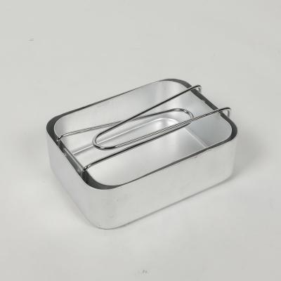 Military Tactical Outdoor Gear Aluminum Mess Tin 2pcs Food Grade BPA Free