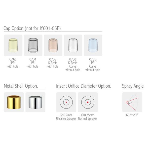 0.13КК приглаживают точный спрейер тумана для личной заботы в Мултиколор ДЖИ601-05К 20/410