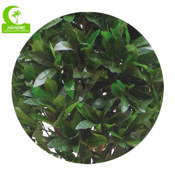 Lifelike Anti UV 6ft Artificial Outdoor Trees , Artificial Bay Leaf Tree For Garden