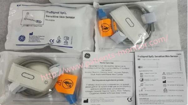 GE TS-SE-3 TruSignal Resusable SpO2 Sensor Sensative Skin Adult Pediatric Infant Neonate 1M QTY 3